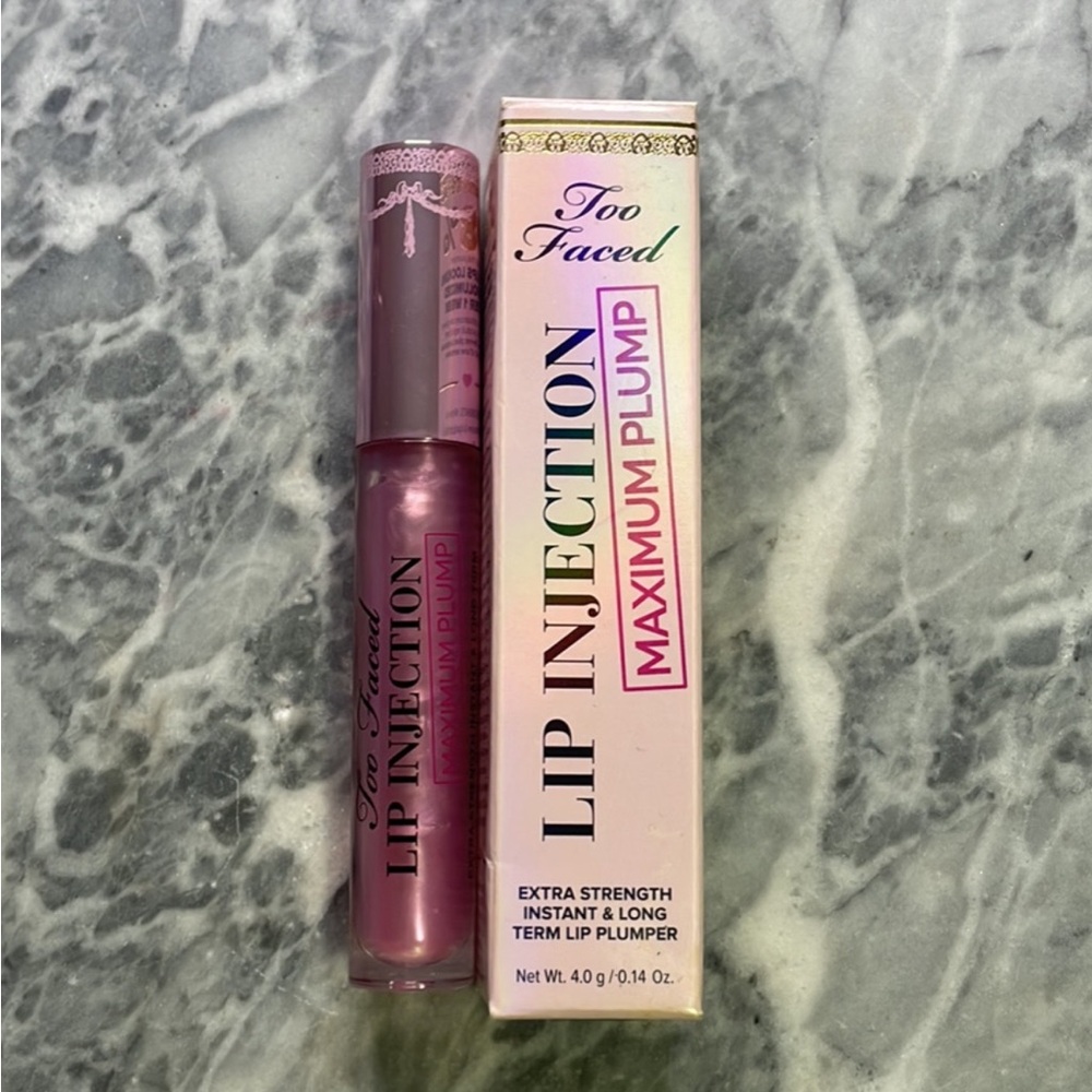 New Too Faced Lip‎ Injection Maximum Plump